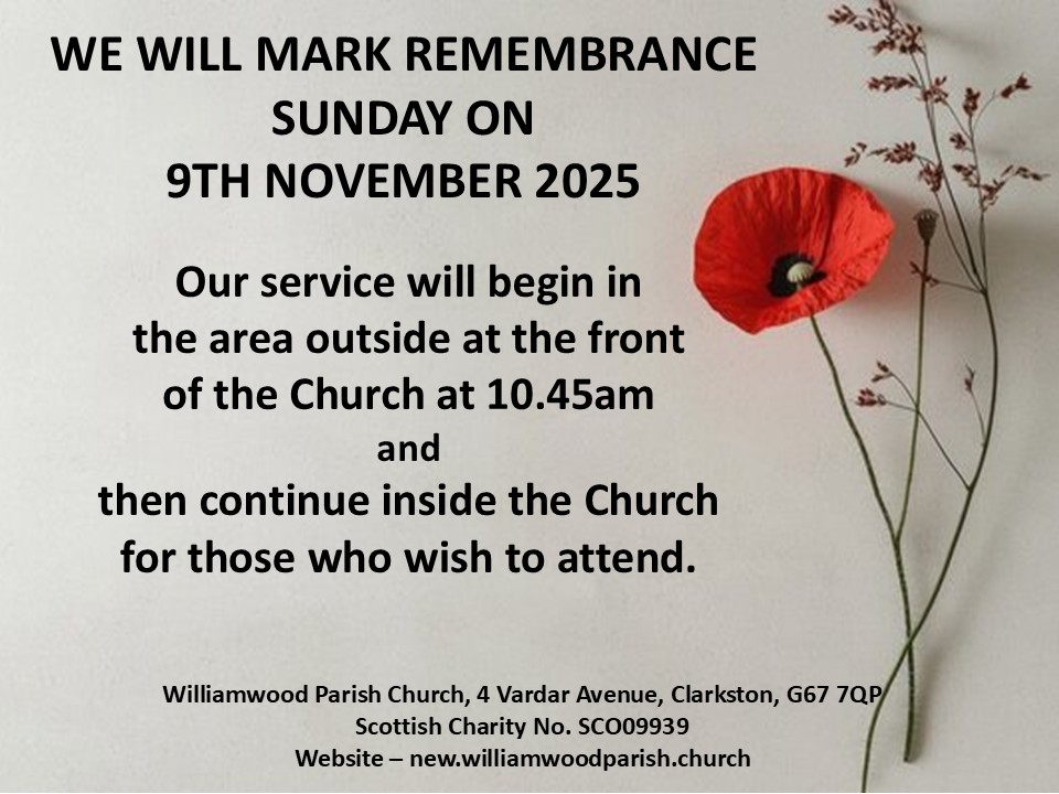 Rembmbrance Sunday 2025